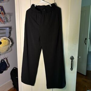 Wide leg work pants